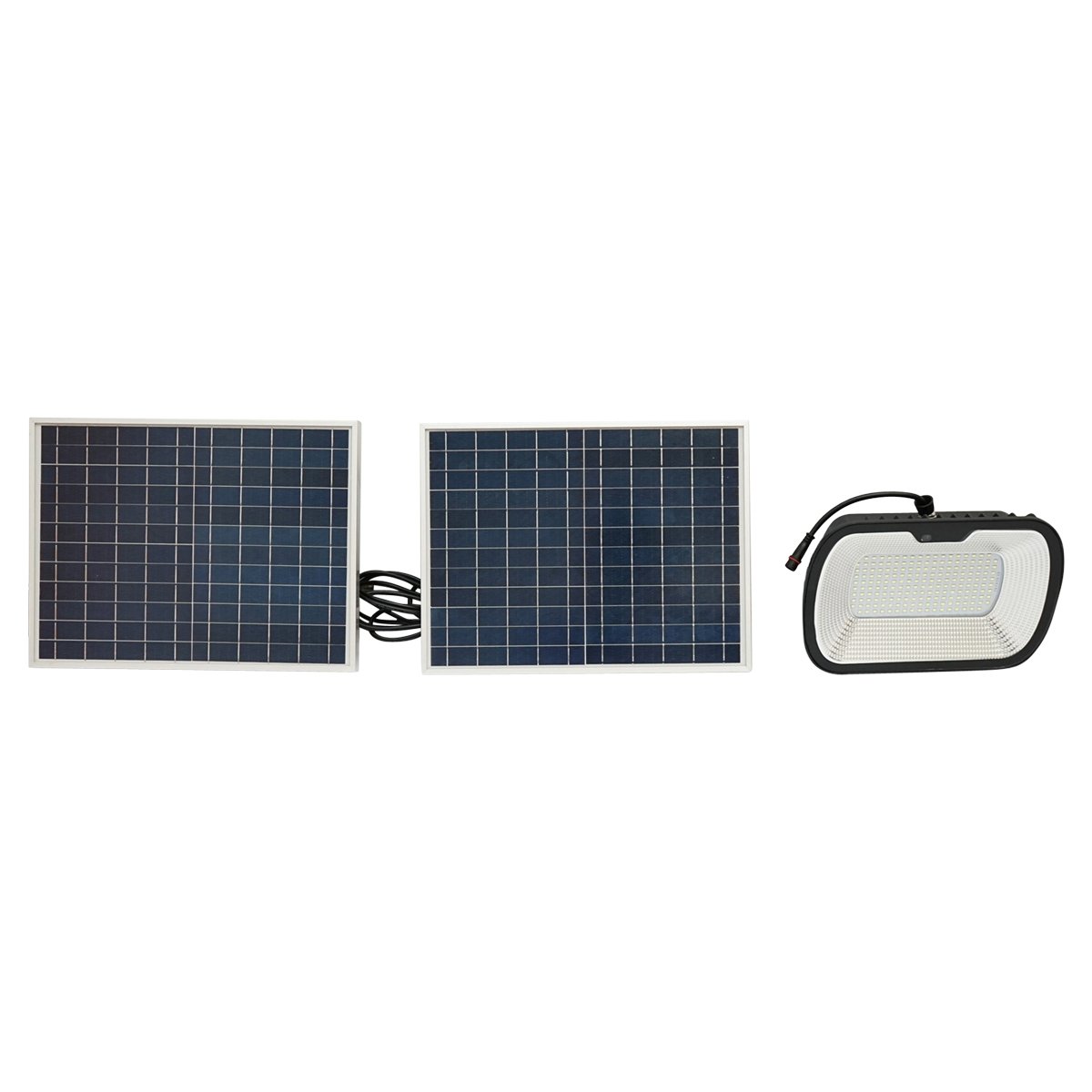 Lampa LED 126x0.5W cu panou solar 25W si baterie 7V/10Ah Breckner Germany